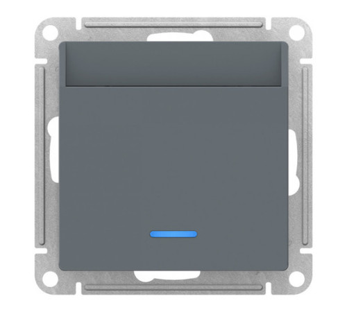 Карточный выключатель Systeme Electric ATLASDESIGN, механический, грифель