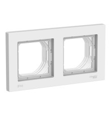 Рамка 2 поста IP44 Systeme Electric ATLASDESIGN, белый