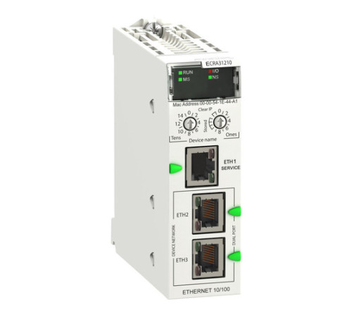 Адаптер удаленного в/в RIO Ethernet,M580