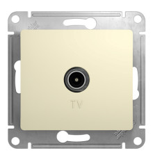 Розетка TV Systeme Electric GLOSSA, оконечная, бежевый