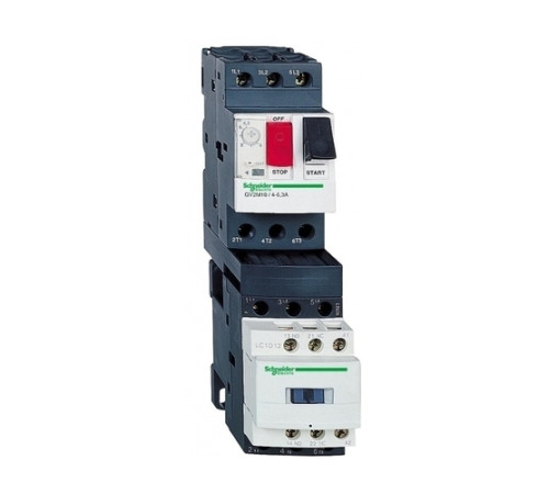 Пускатель Schneider Electric TeSys GV2DM 18А, 7.5кВт 400/24В