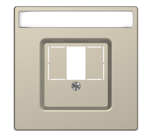 Накладка на розетку информационную Schneider Electric MERTEN D-LIFE, сахара