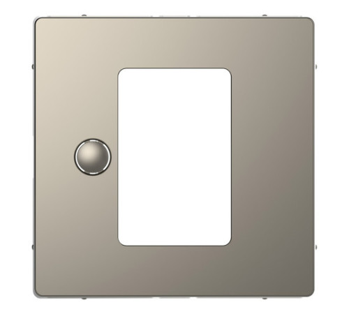 Накладка на термостат Schneider Electric MERTEN D-LIFE, никель