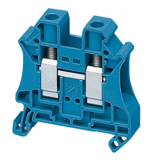 Клеммник винтовой проходной Schneider Electric Linergy TR 10 мм², синий, NSYTRV102BL