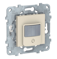 Датчик движения с выключателем Schneider Electric UNICA NEW, 160, до 2200 Вт, бежевый