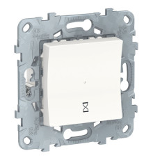 Таймер нажимной Schneider Electric UNICA NEW, механический, белый
