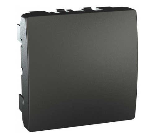 Заглушка Schneider Electric UNICA NEW, антрацит