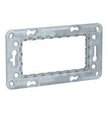 UNICA MODULAR СУППОРТ Zamak 4 модуля