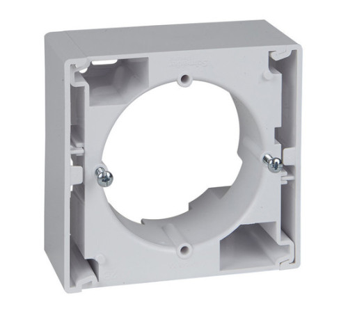 Коробка для наружного монтажа Sedna, цвет - белый