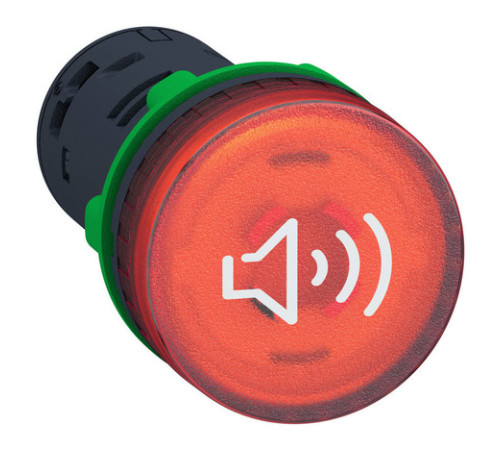 ЗУММЕР, НЕПР./ПРЕР.СИГН., КРАС.ПОДС,230В