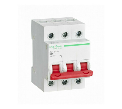 City9 Set Выключатель нагрузки (ВН) 3P 63А 400В