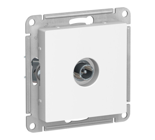 Розетка TV Systeme Electric ATLASDESIGN, оконечная, скрытый монтаж, лотос, ATN001391