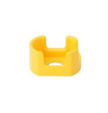 Защитный кожух для кнопки аварийного останова 60мм, желтый