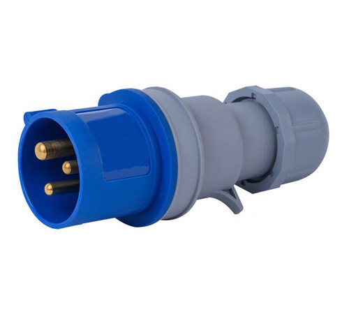 Вилка перен. 2Р+РЕ 32А 220В IP44 ВП-103