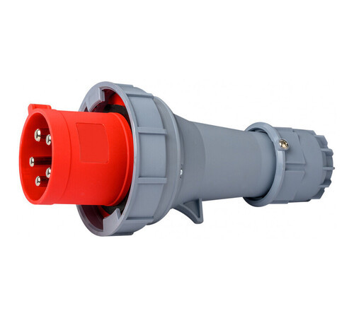 Вилка перен. 3Р+РЕ+N 63А 380В IP67 ВП-103